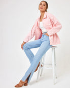 Light Pink Denim Jacket