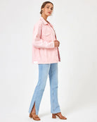 Light Pink Denim Jacket