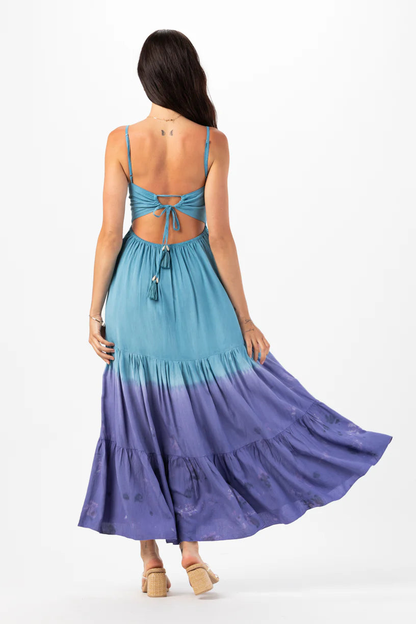 Long Flowy Ombre Dress
