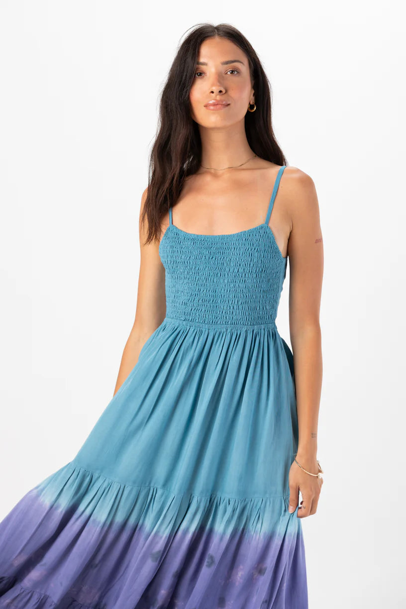 Long Flowy Ombre Dress