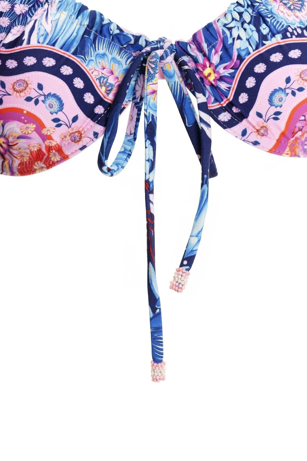 Bright Print Underwire Top