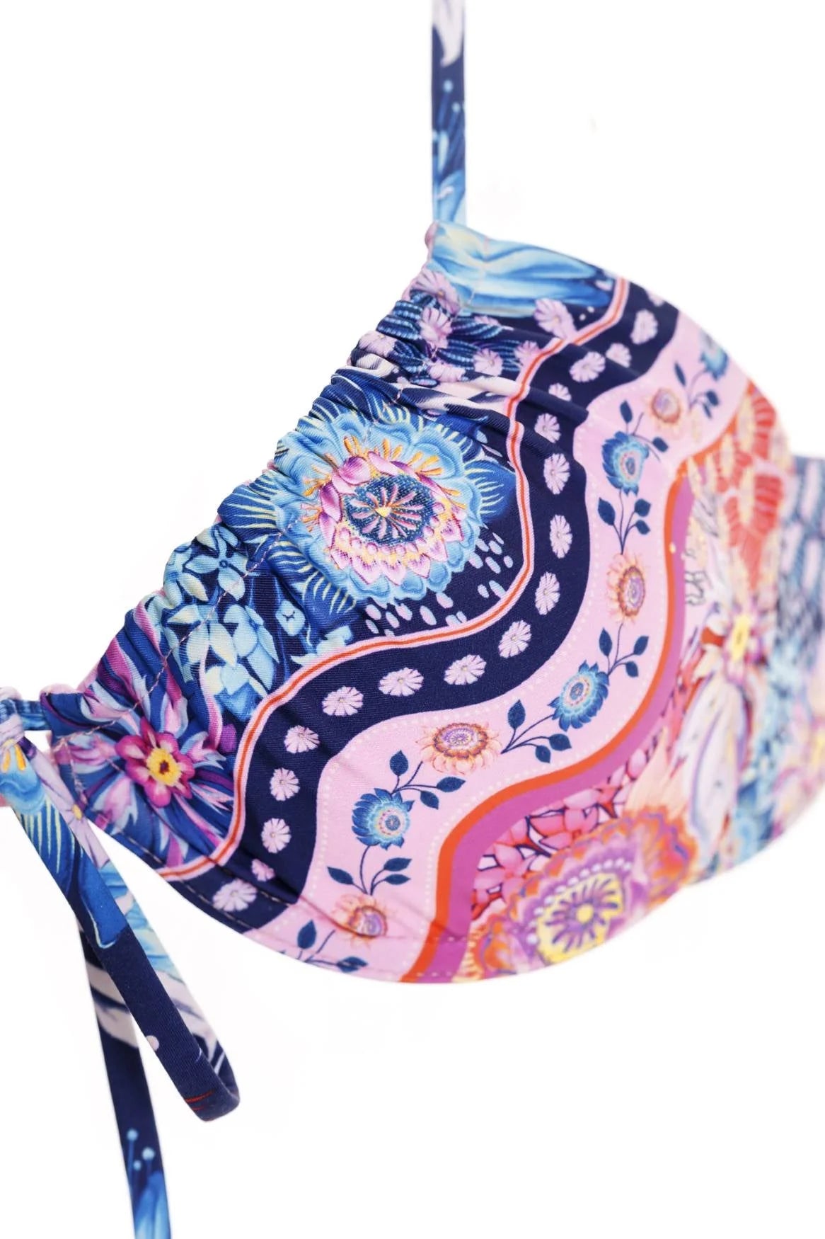 Bright Print Underwire Top