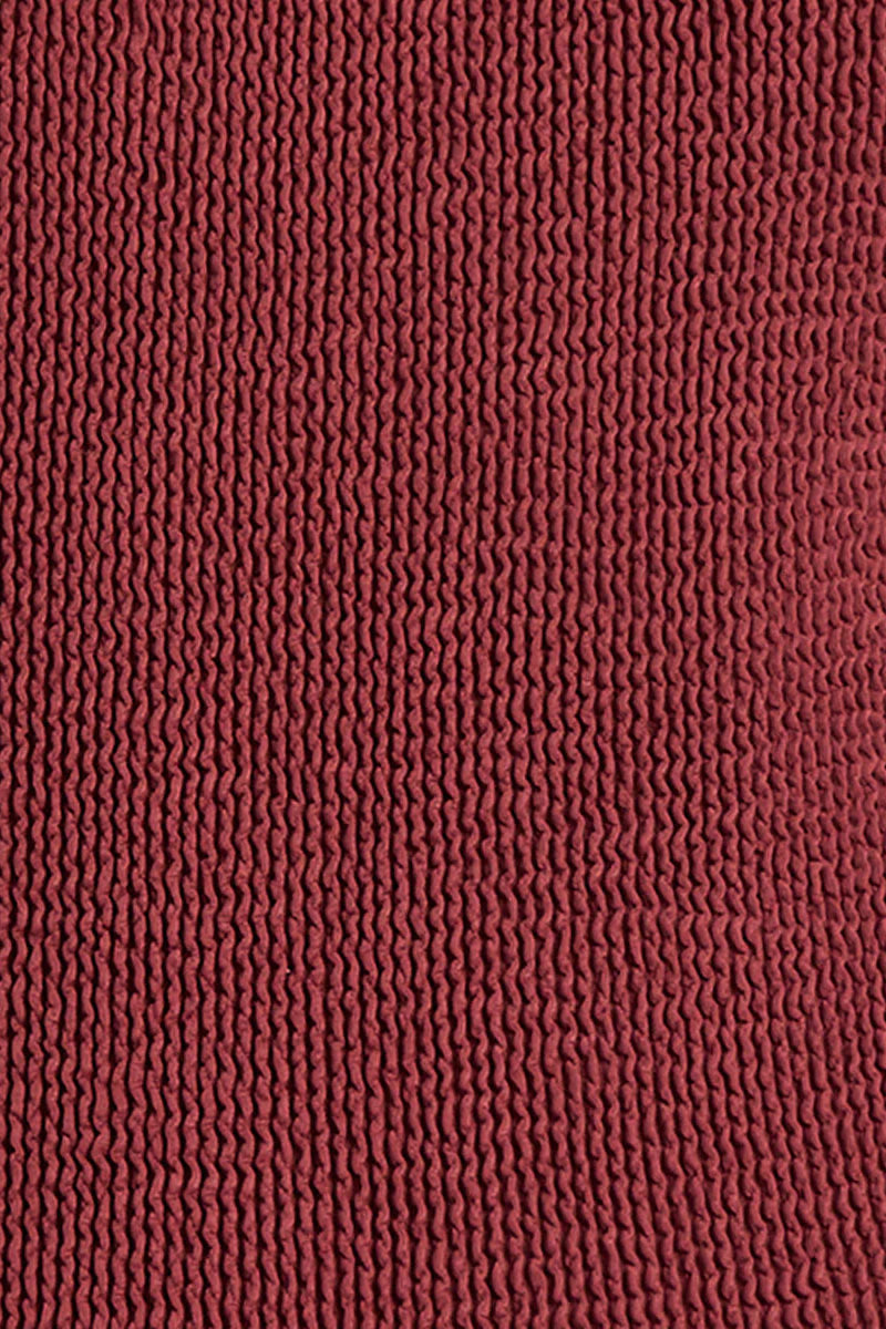 Underwire top with wide shoulder straps in one size crinkle fabric