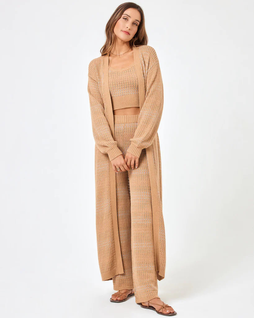 Long Tie Front Cardigan