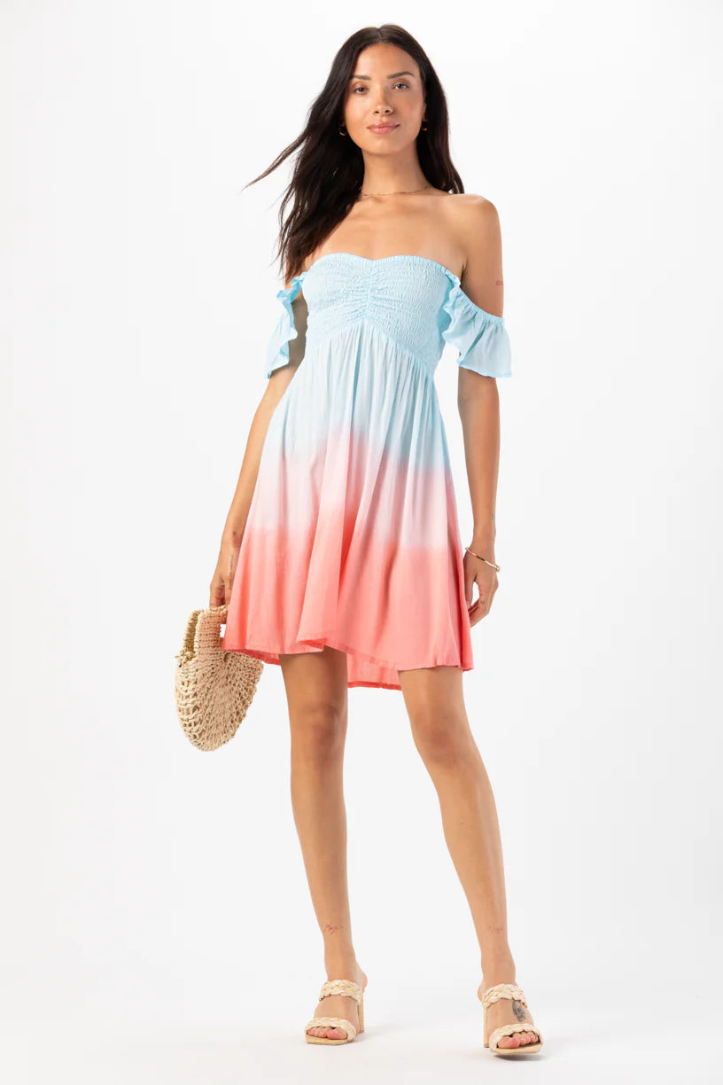 Pastel Ombre Mini Dress