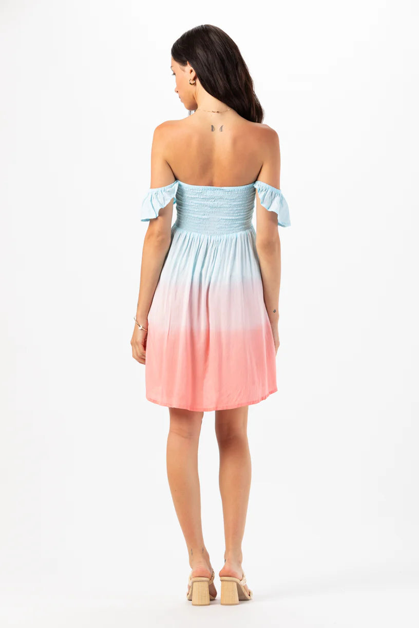 Pastel Ombre Mini Dress
