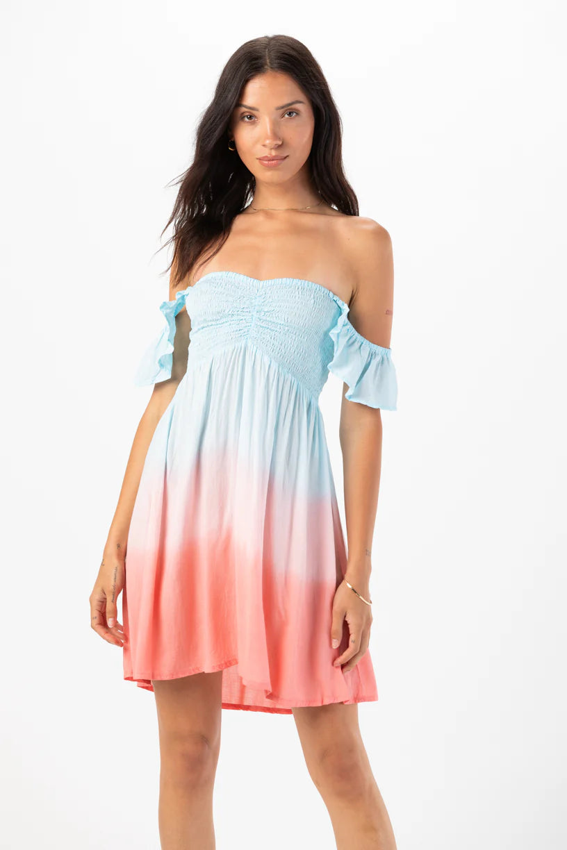 Pastel Ombre Mini Dress