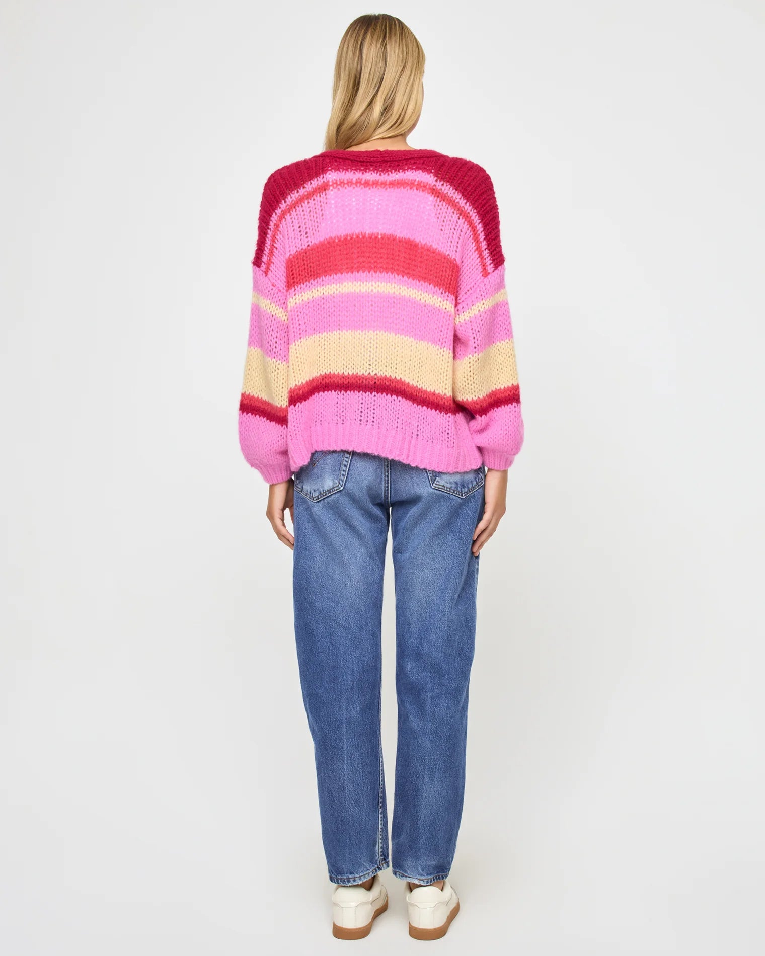 Cropped button down cardigan