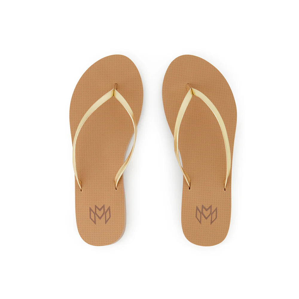 Beachy flip flops
