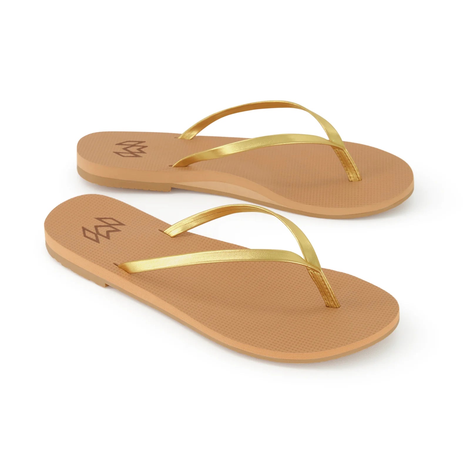Beachy flip flops