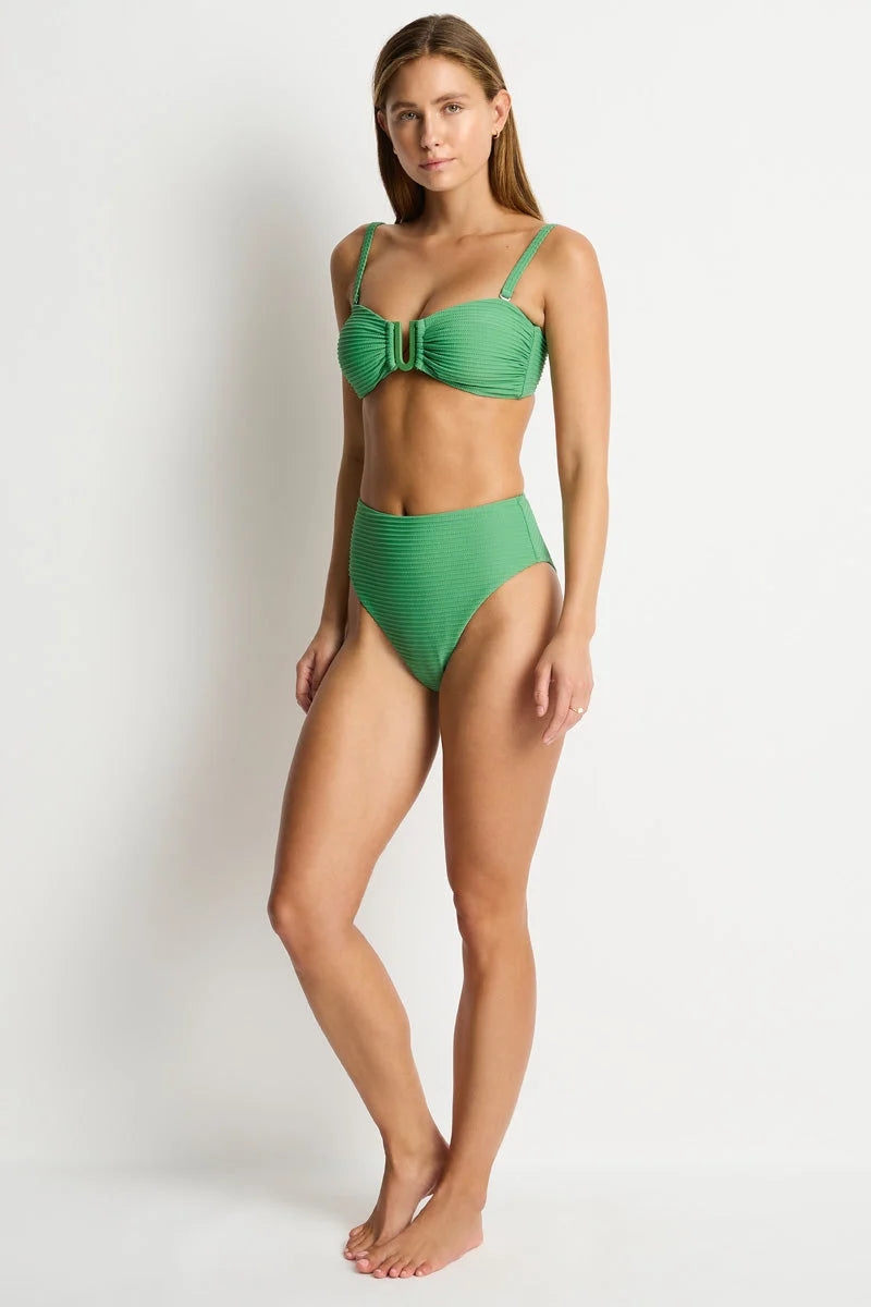 Bandeau Bikini Top With Removable Straps