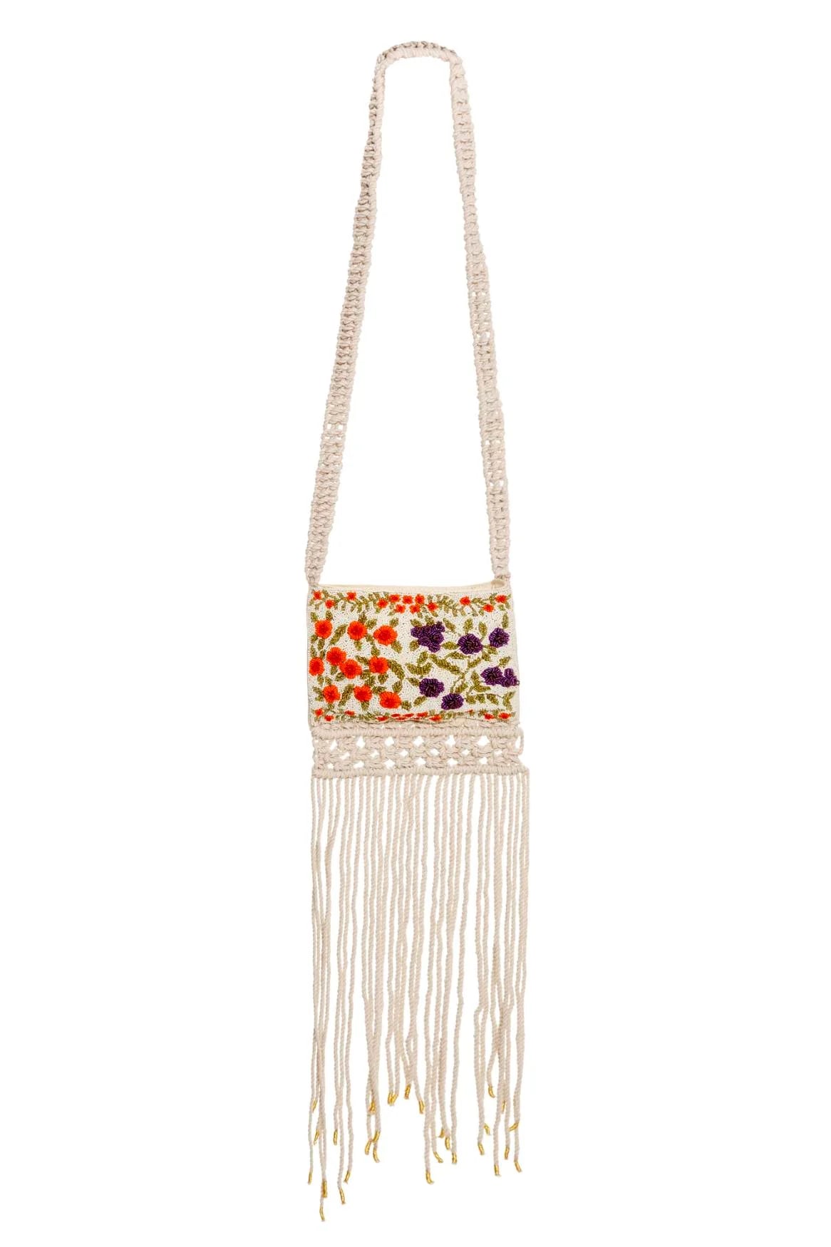 Hand Beaded Artisan Bag