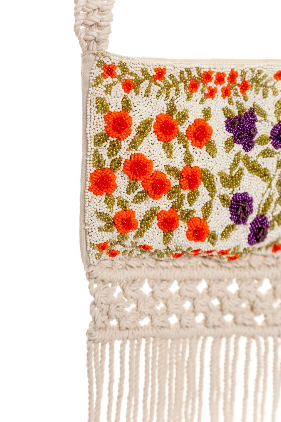 Hand Beaded Artisan Bag