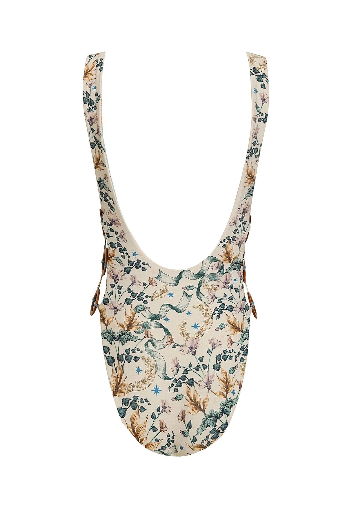 Reversible solstice print one piece
