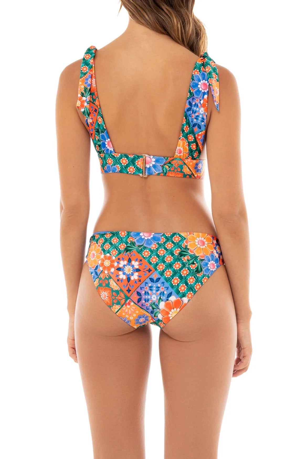 Multicolor Print Full Coverage Bottom