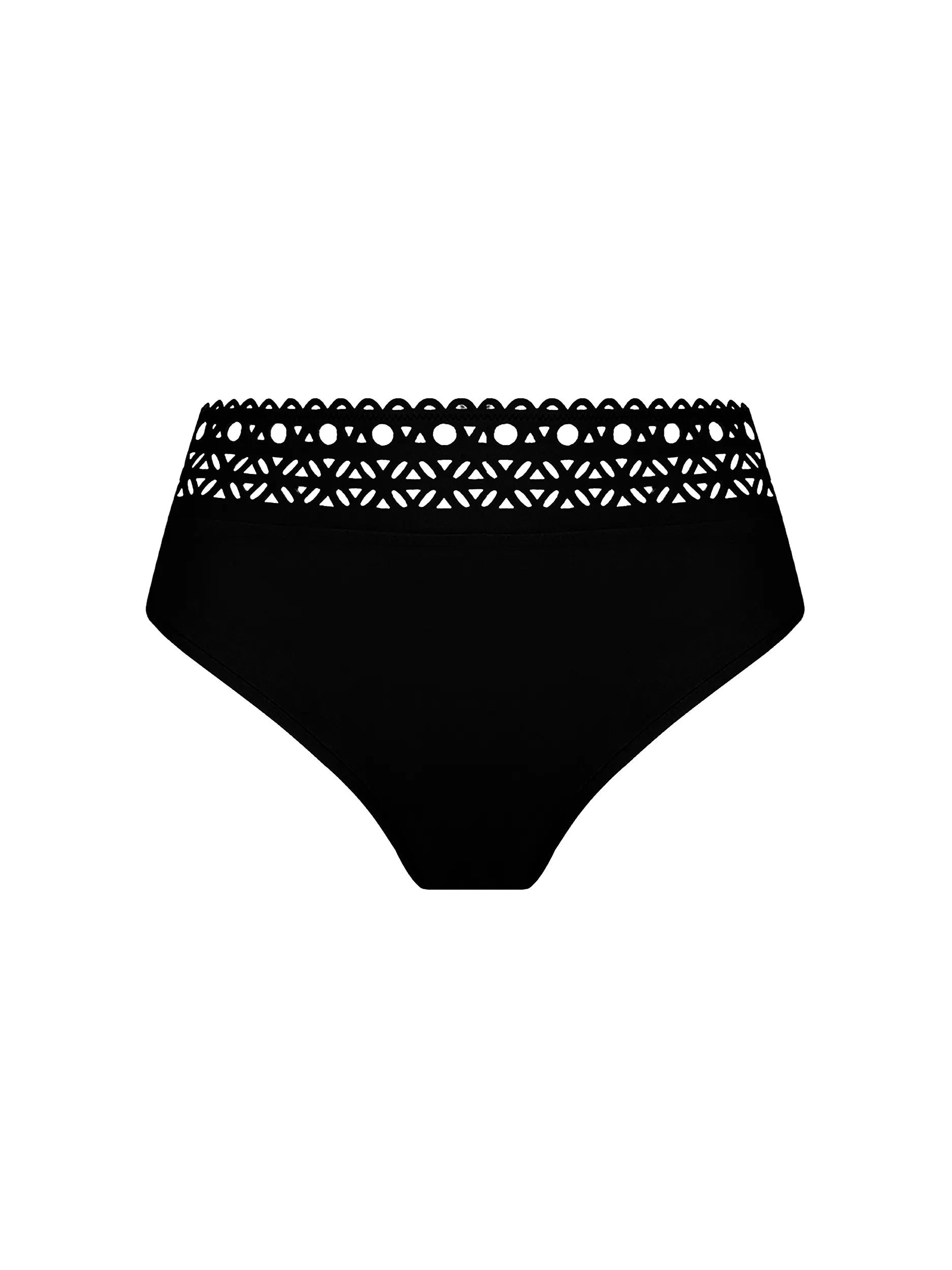 Black High Waist Bottom