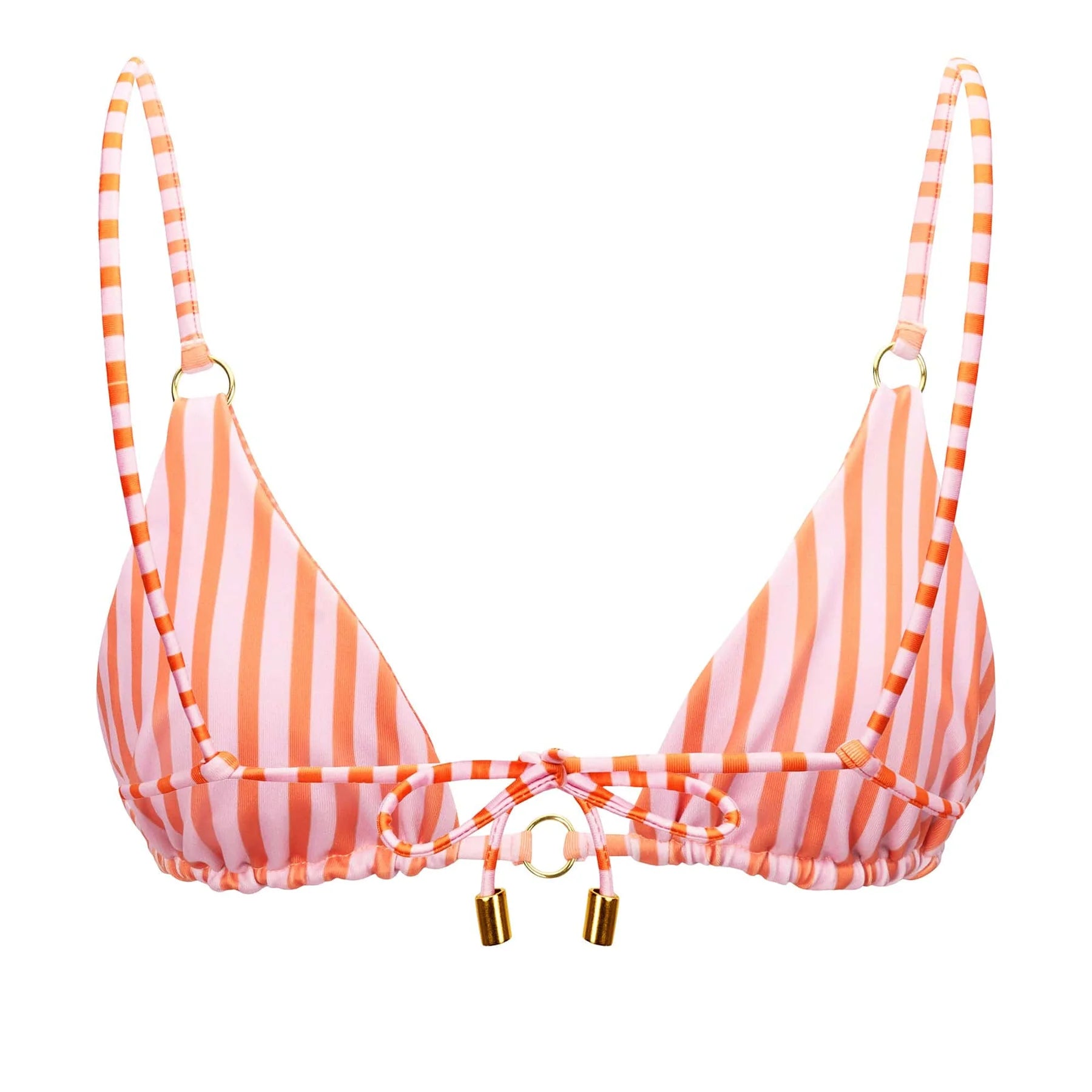 Reversible Orange Triangle Top