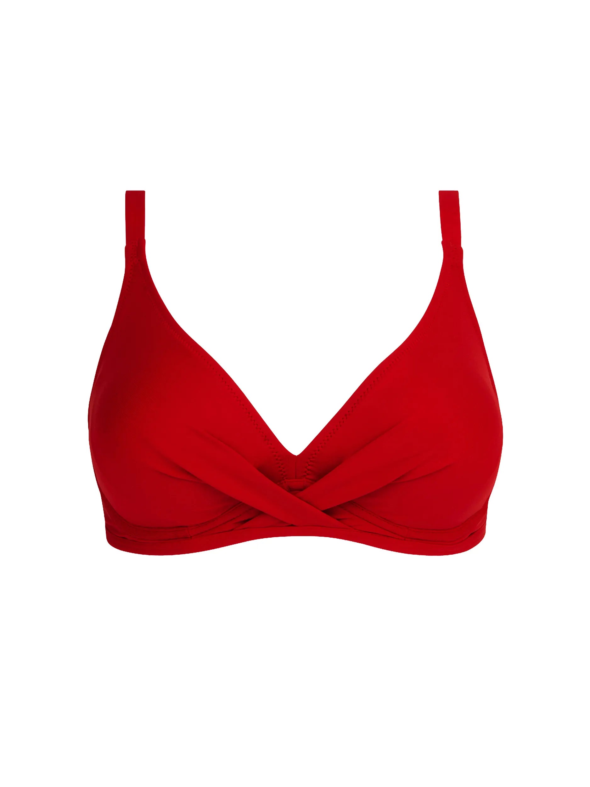 Supportive Red Underwire Top