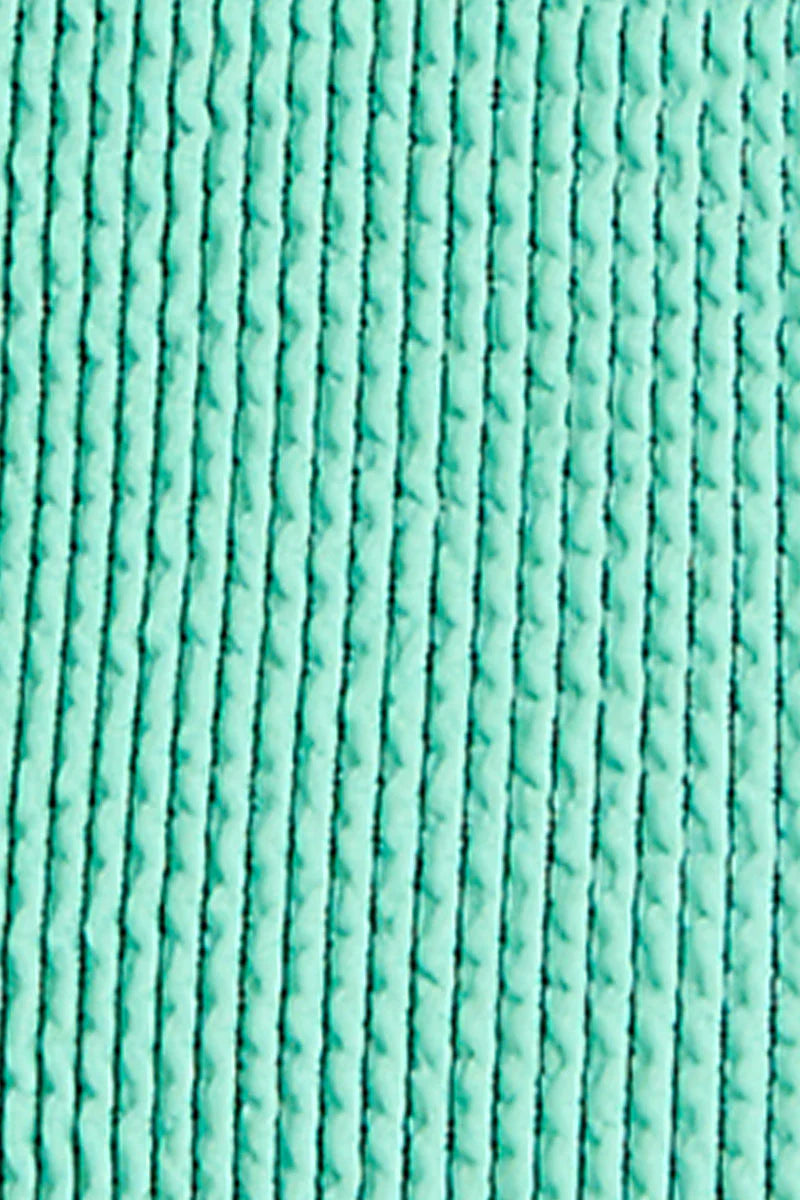 Textured one size bottom with modest coverage in Mint.