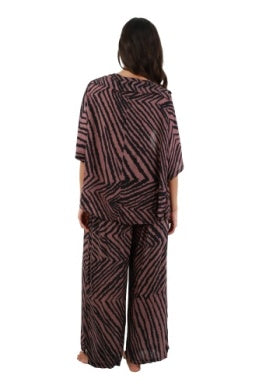 Button Down Animal Print Shirt