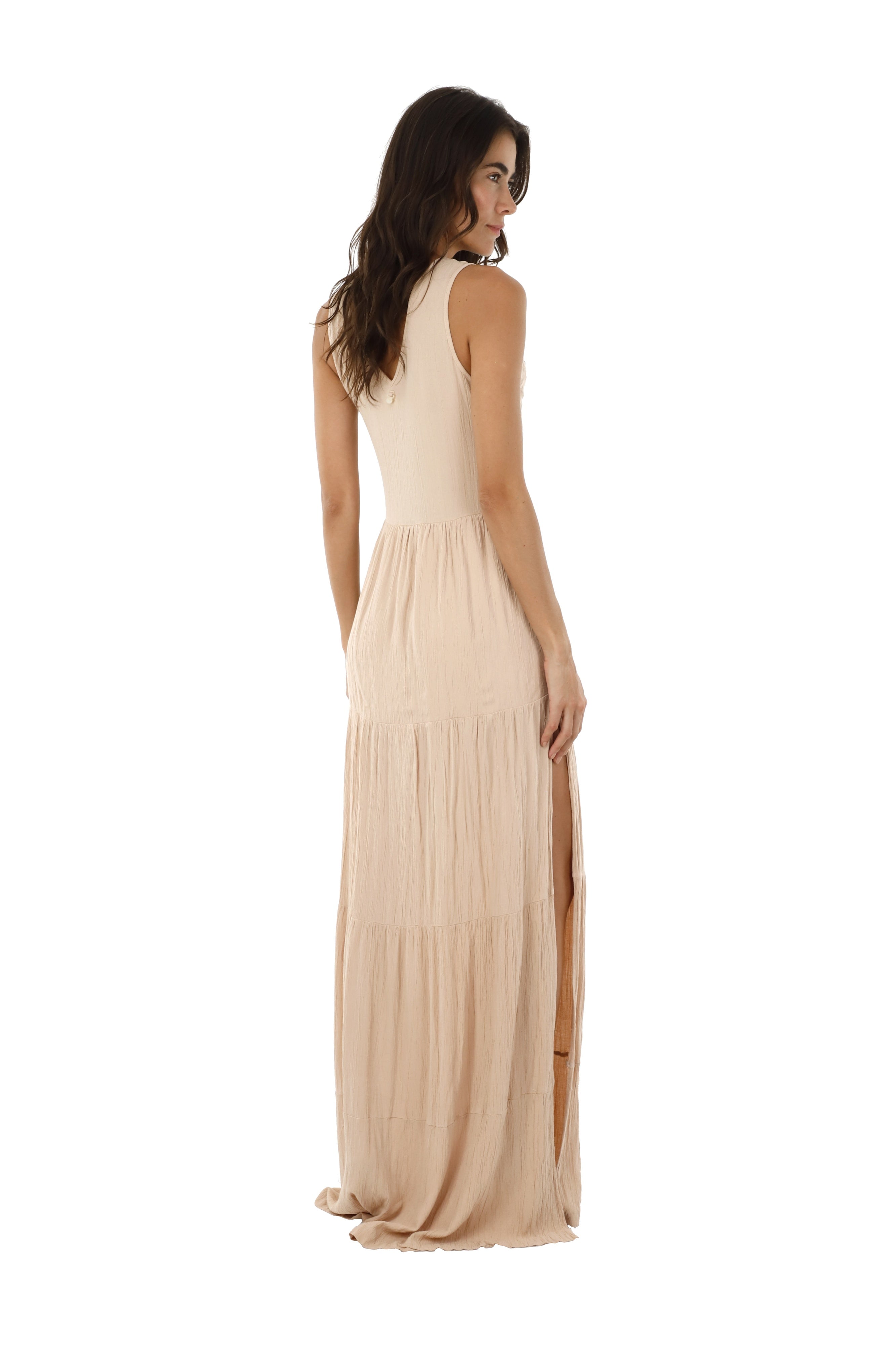 V-Neck Maxi Dress