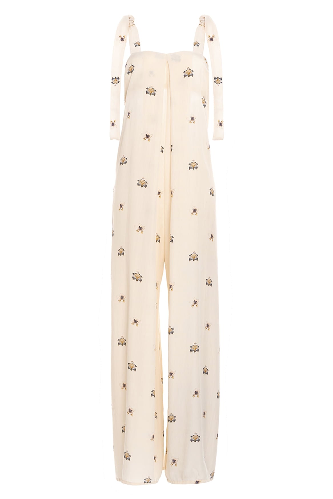 Printed Wide Leg Jumpsuit