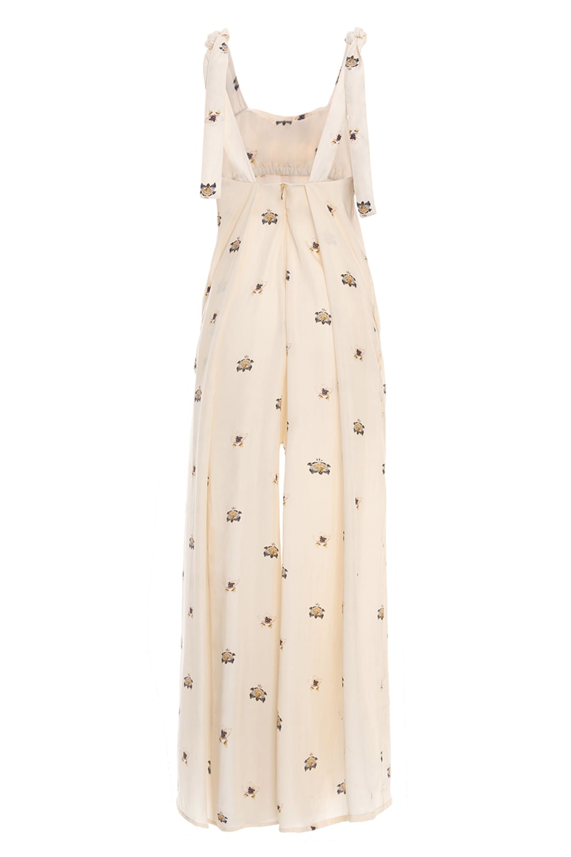 Printed Wide Leg Jumpsuit