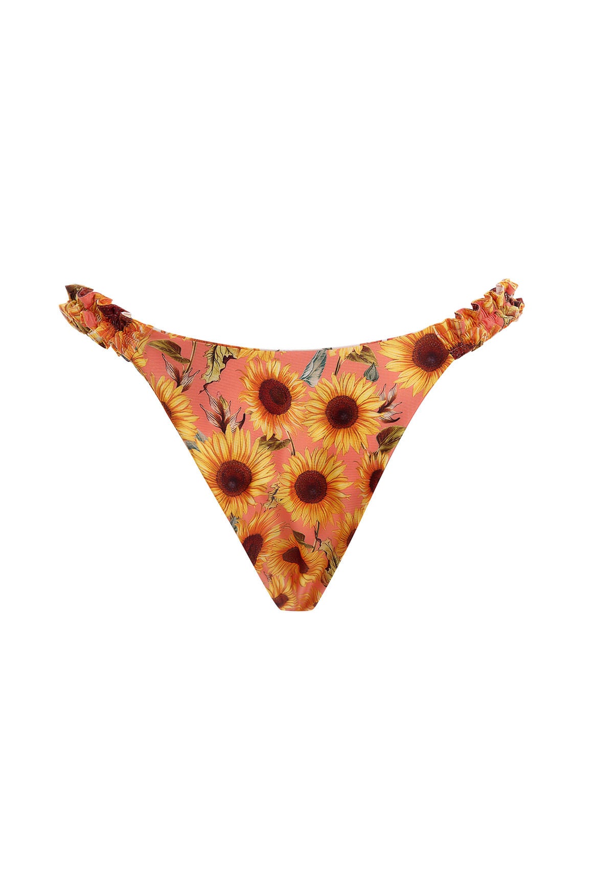 Reversible Floral Print Skimpy Bikini Bottom