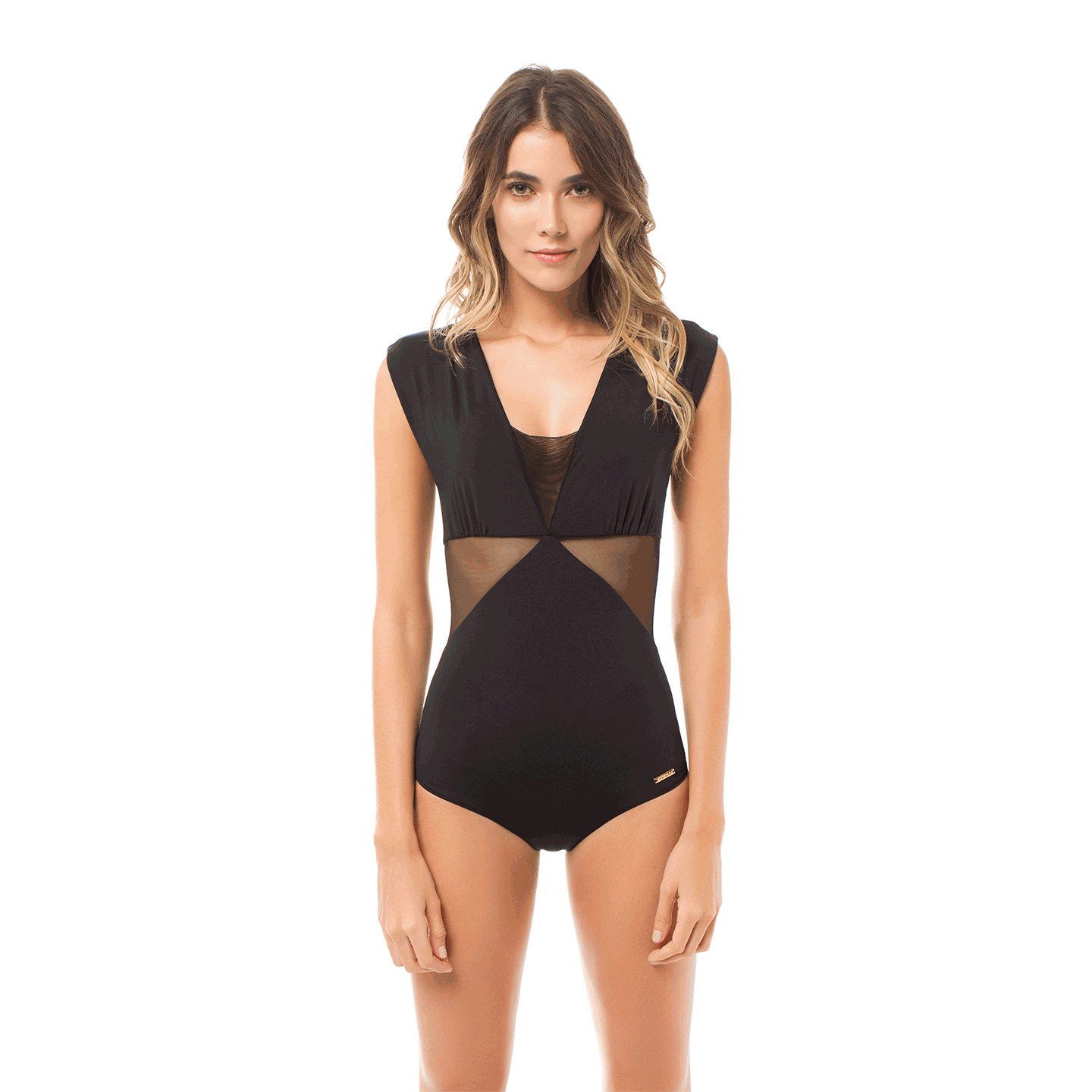 Mesh sales back swimsuit