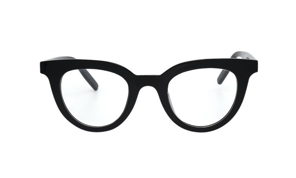 Black trendy glasses