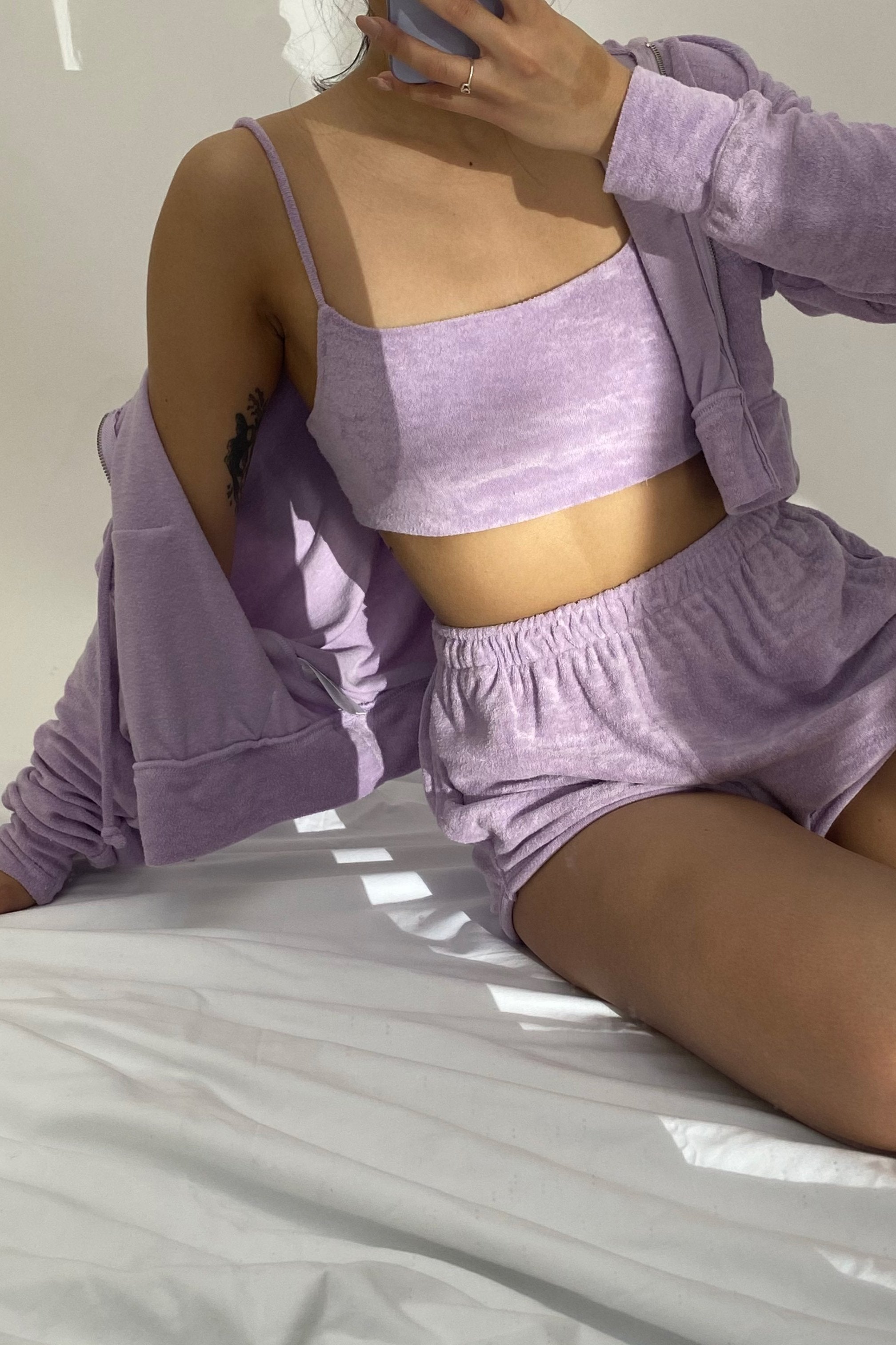 Terry Bandeau Style Top