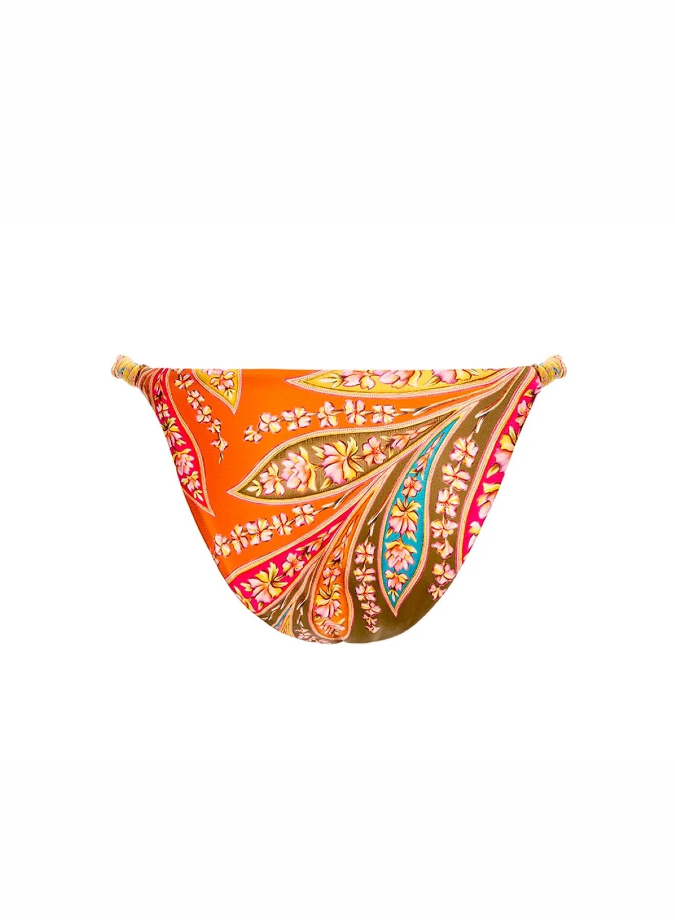 Ruched Back Bright Print Bottom