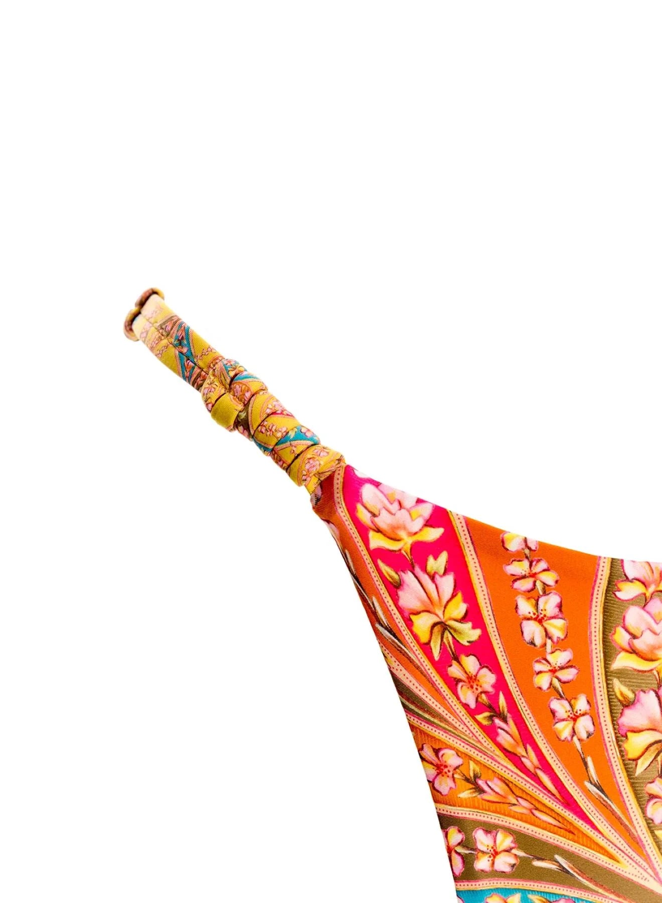 Ruched Back Bright Print Bottom