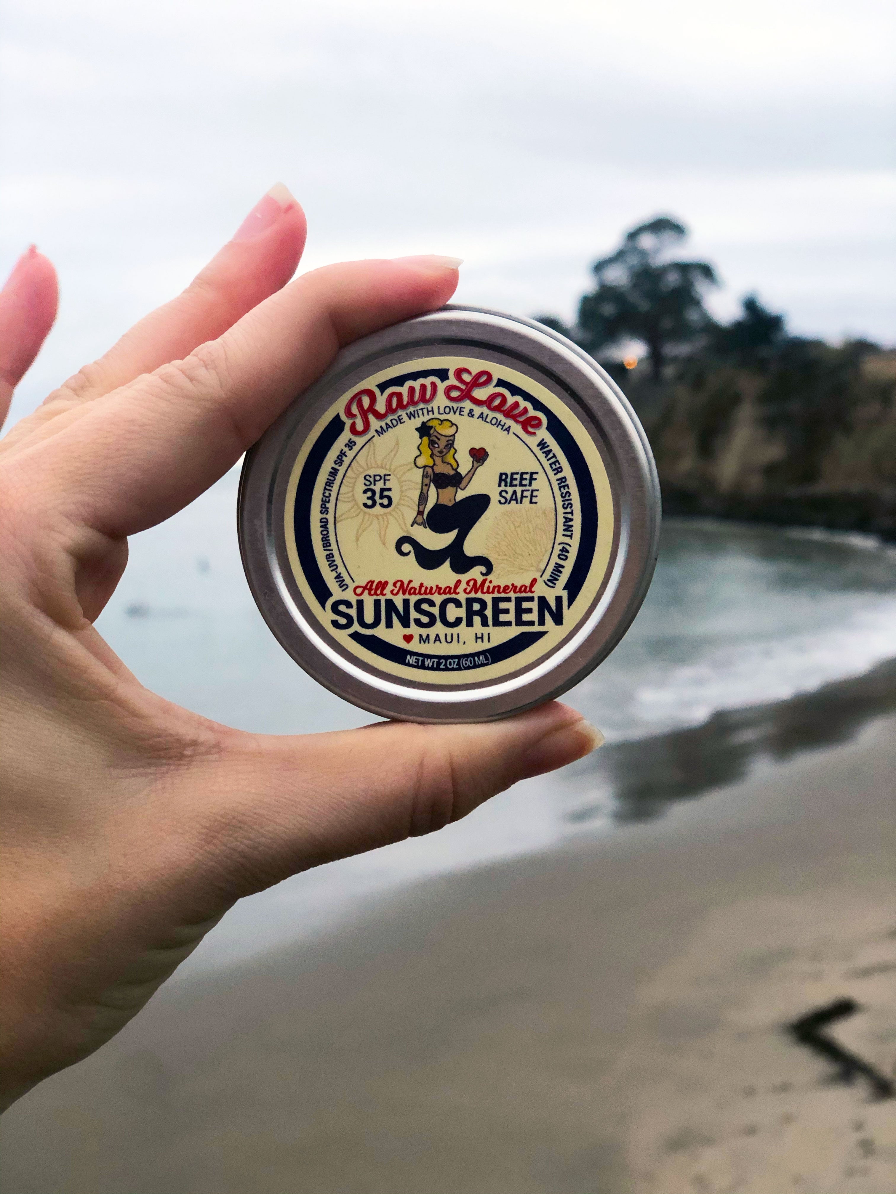 All Natural Reef Safe Sunscreen