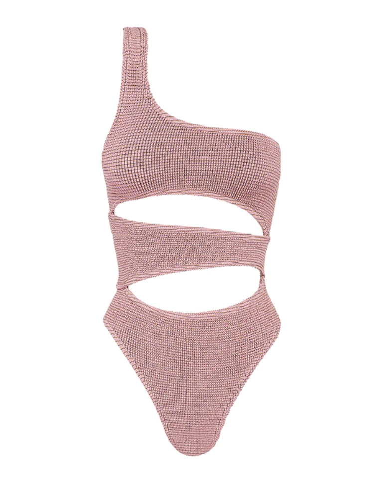 Pink Cutout One Piece