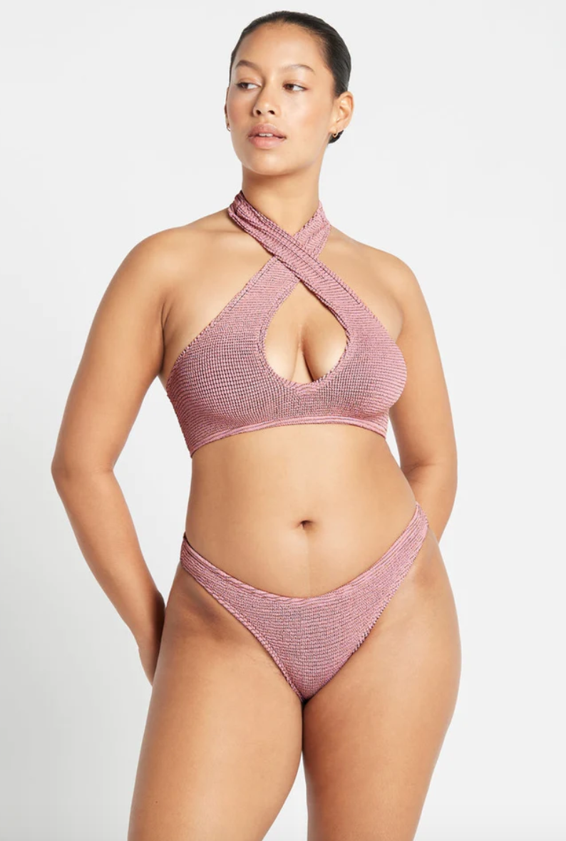 Shimmery One Size Fits All Bikini Bottom Xandra Swimwear