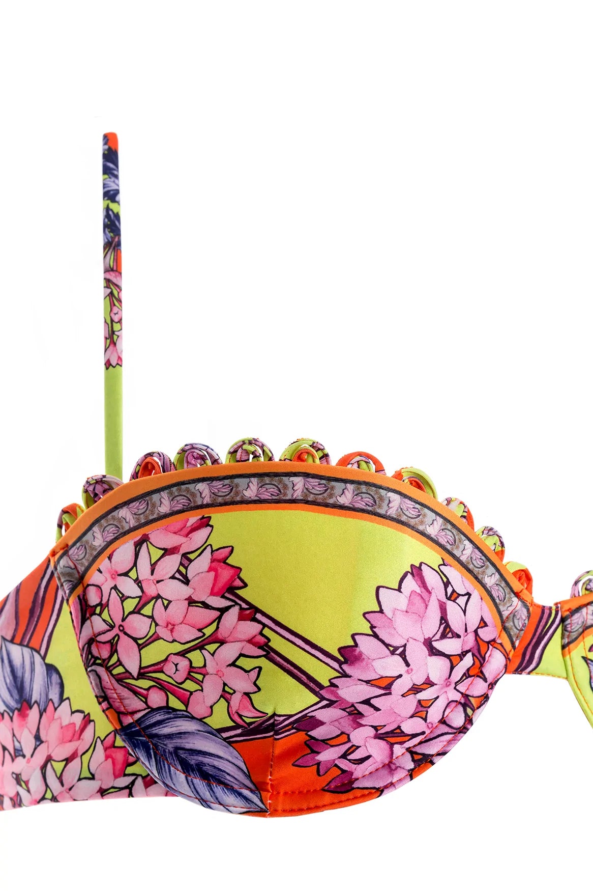 Bright Print Underwire Bikini Top
