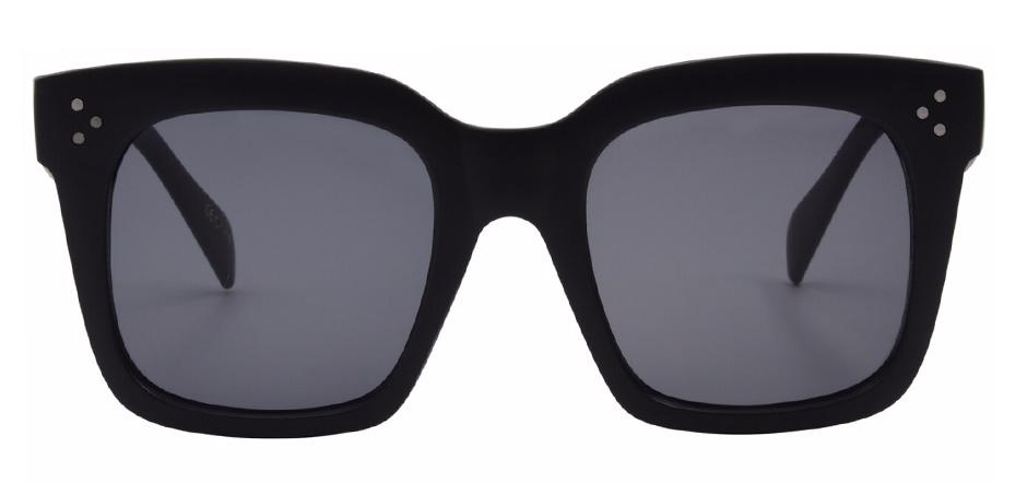 Black square glasses