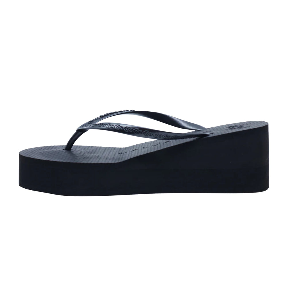 
                  
                    Black Wedge Sandals
                  
                