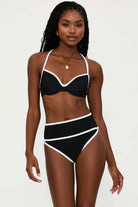 High Waist Ribbed Bottom 
