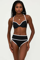 High Waist Ribbed Bottom 
