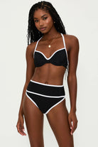 High Waist Ribbed Bottom 