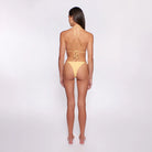 Adjustable triangle top with texture in yellow