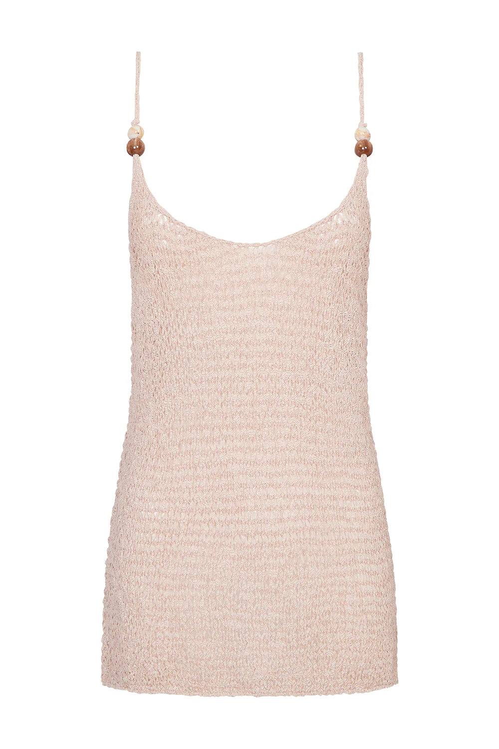 Beaded knit coverup dress