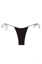 Black Micro String Bikini Bottom