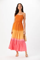 Colorful Ombre Maxi Dress 