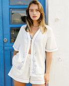 Women's Collared Button Down Shirt