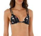 Tropical Print Adjustable Triangle Top