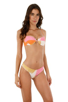 Multicolor Underwire Top