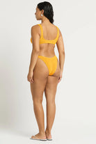 One size bikini bottom with rings on the sides